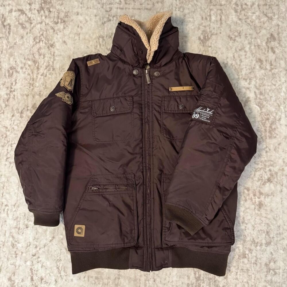 Men's Brown Bomber Jacket